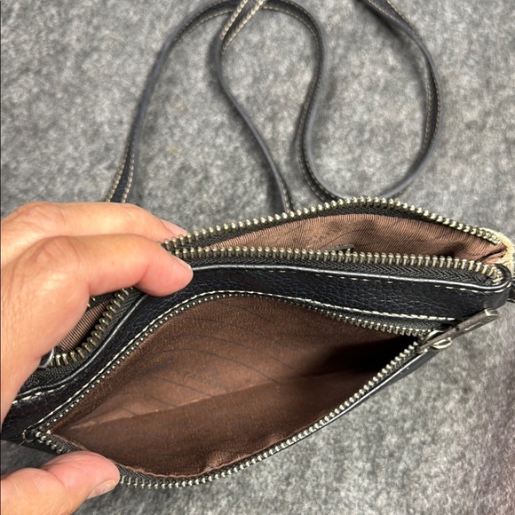 Montana West Black and Cream Crossbody Bag with Animal Print - Picture 6 of 8